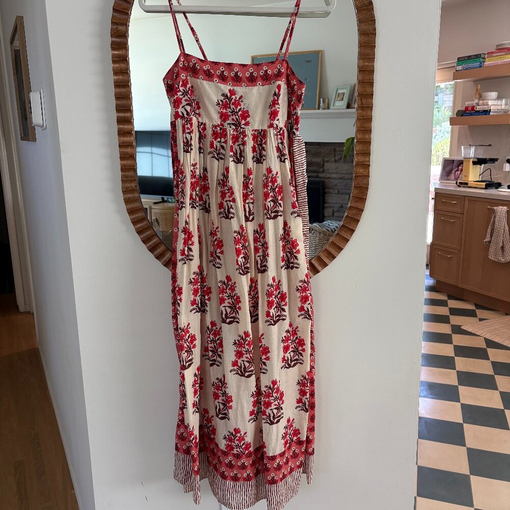 J Crew Cotton Voile Midi Dress